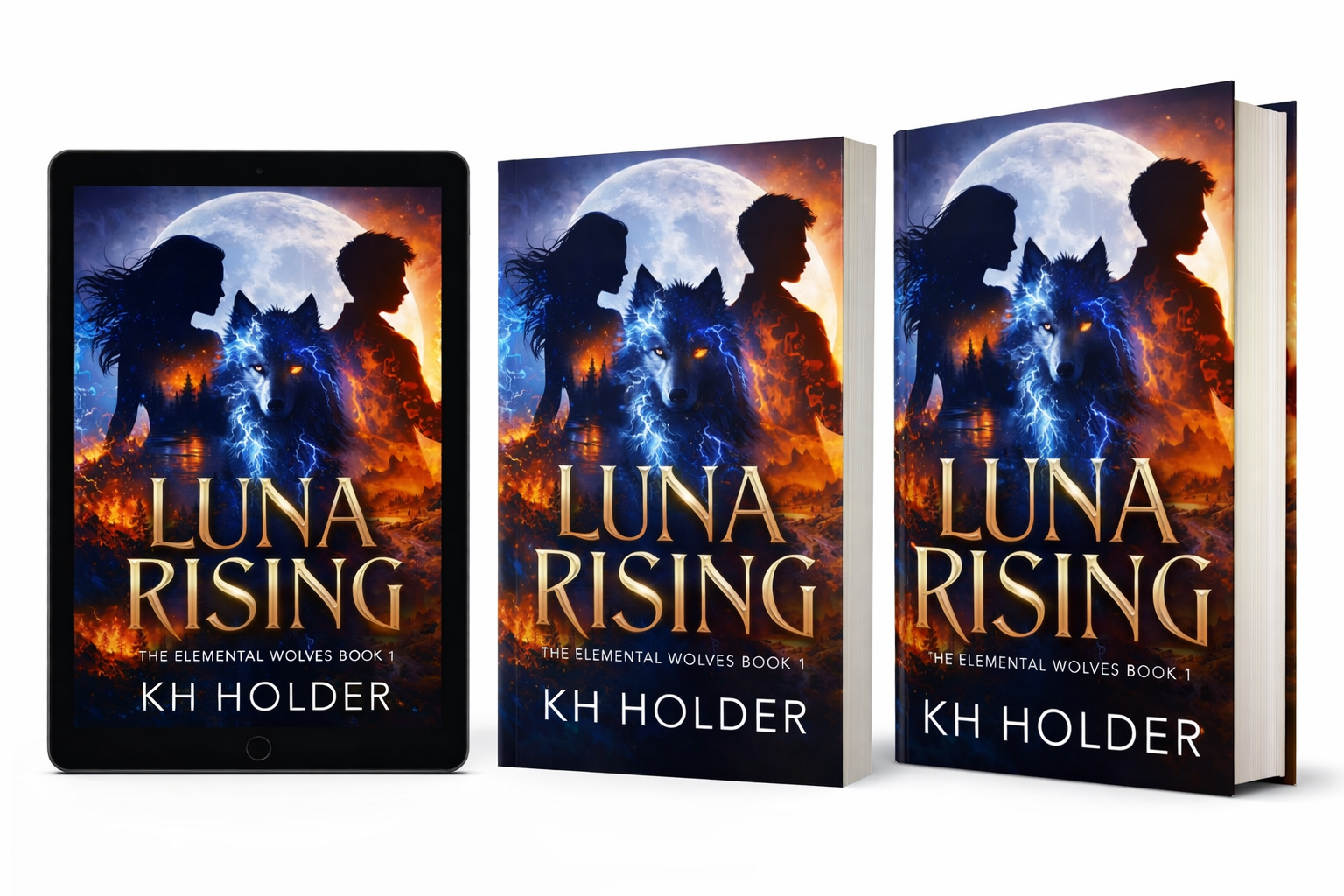 Luna Rising - The Elemental Wolves Book 1